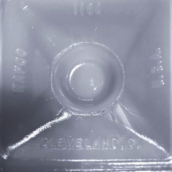 Vintage Milk Glass footed Compote /Center Piece- Circa 1960's - Picture 7 of 8